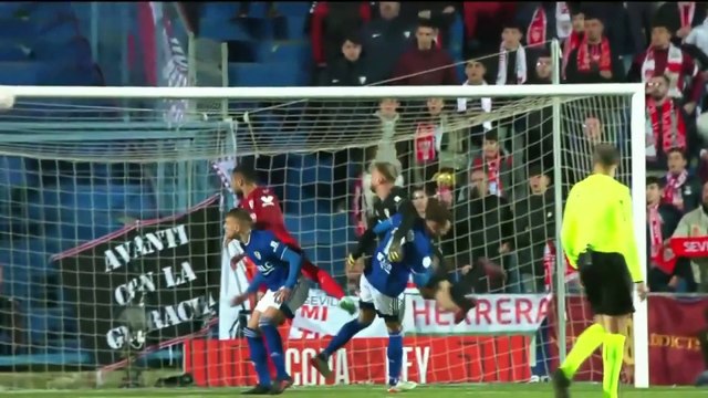 hat trick superhero Sevilla vs. Linares Deportivo Copa Del Rey Highlights