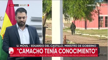 Del Castillo dice que Camacho sabía que tenía que testificar por el caso golpe I