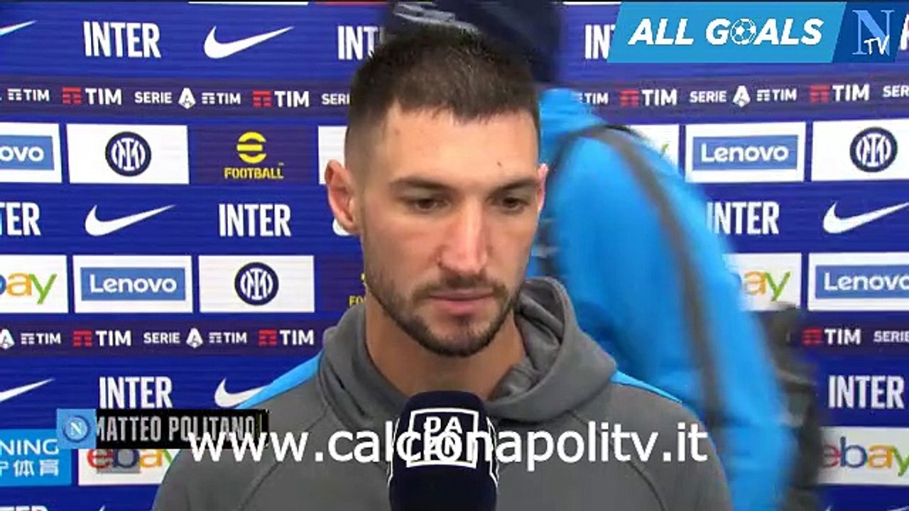 Inter-Napoli 1-0 4/1/23 intervista post-partita Matteo Politano