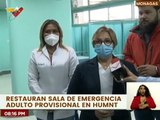 Rehabilitan la sala de emergencia del Hospital Universitario Dr. Manuel Núñez Tovar en Monagas