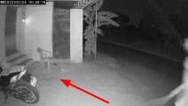 Real Ghost that keeps watchmen from falling asleep The terrifying video is being recorded on a CCTV_480p