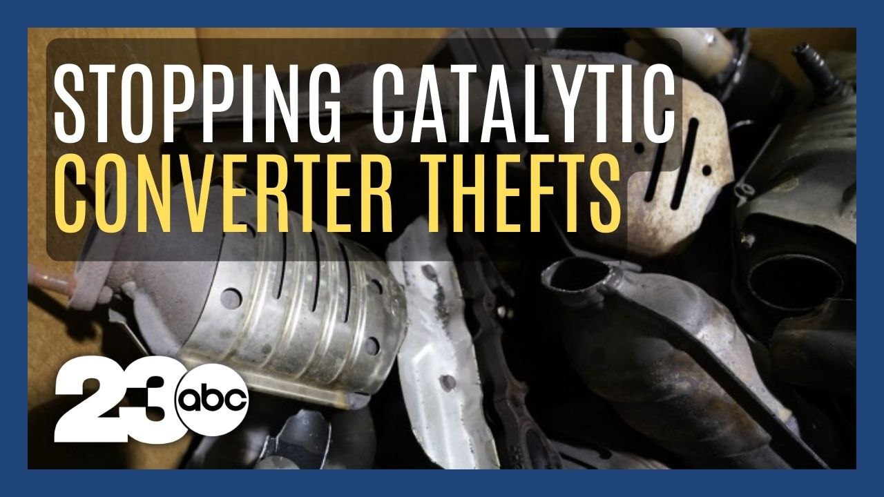 Two new state laws seek to stop catalytic converter theft video