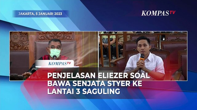 Cerita Bharada Eliezer Bawa Senjata Api Styer ke Rumah Pribadi Ferdy Sambo di Saguling
