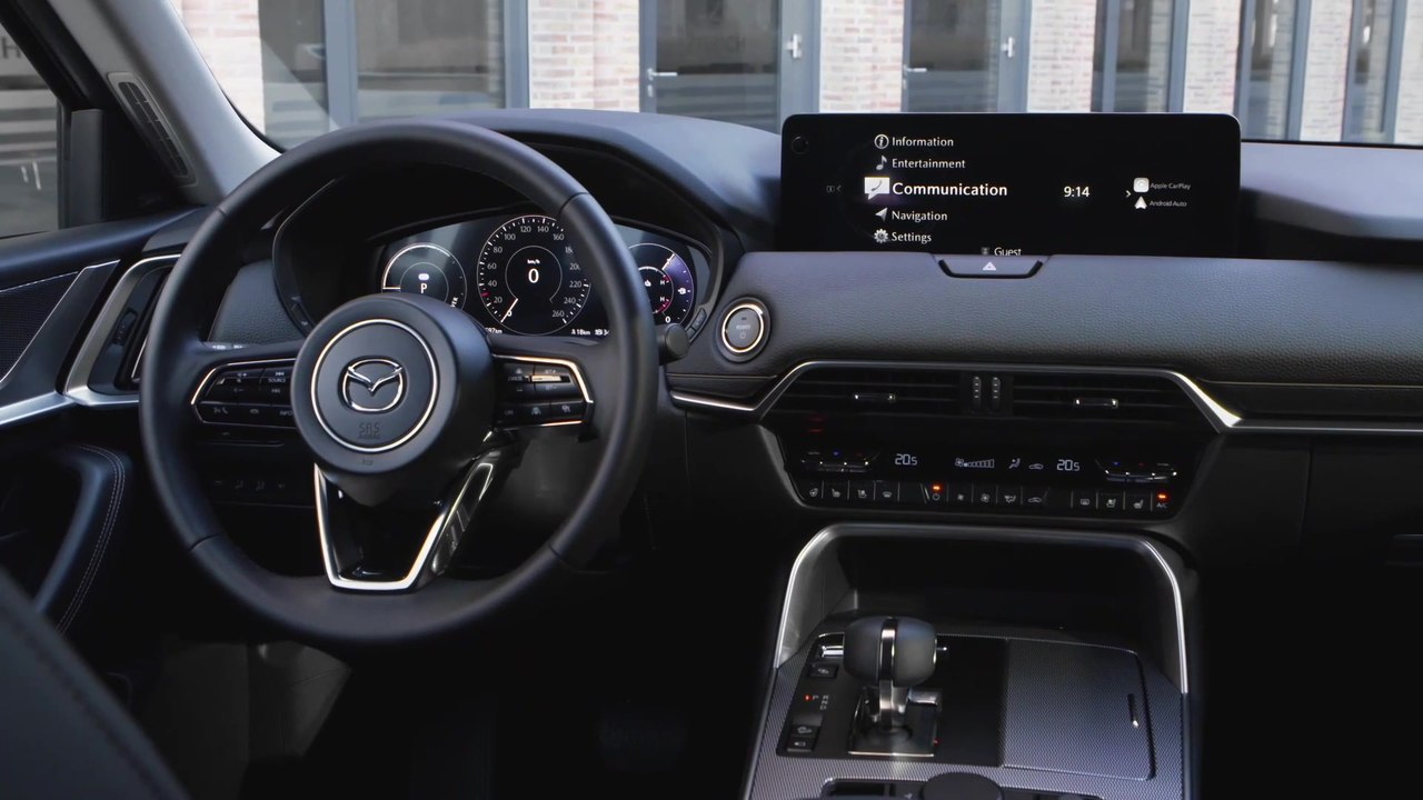 Der neue Mazda CX-60 - Auf einen Blick - Interieur-Design