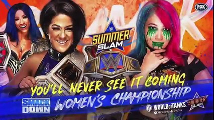 Bayley and Sasha Banks Promo Before Tag Team Match 8-19-20