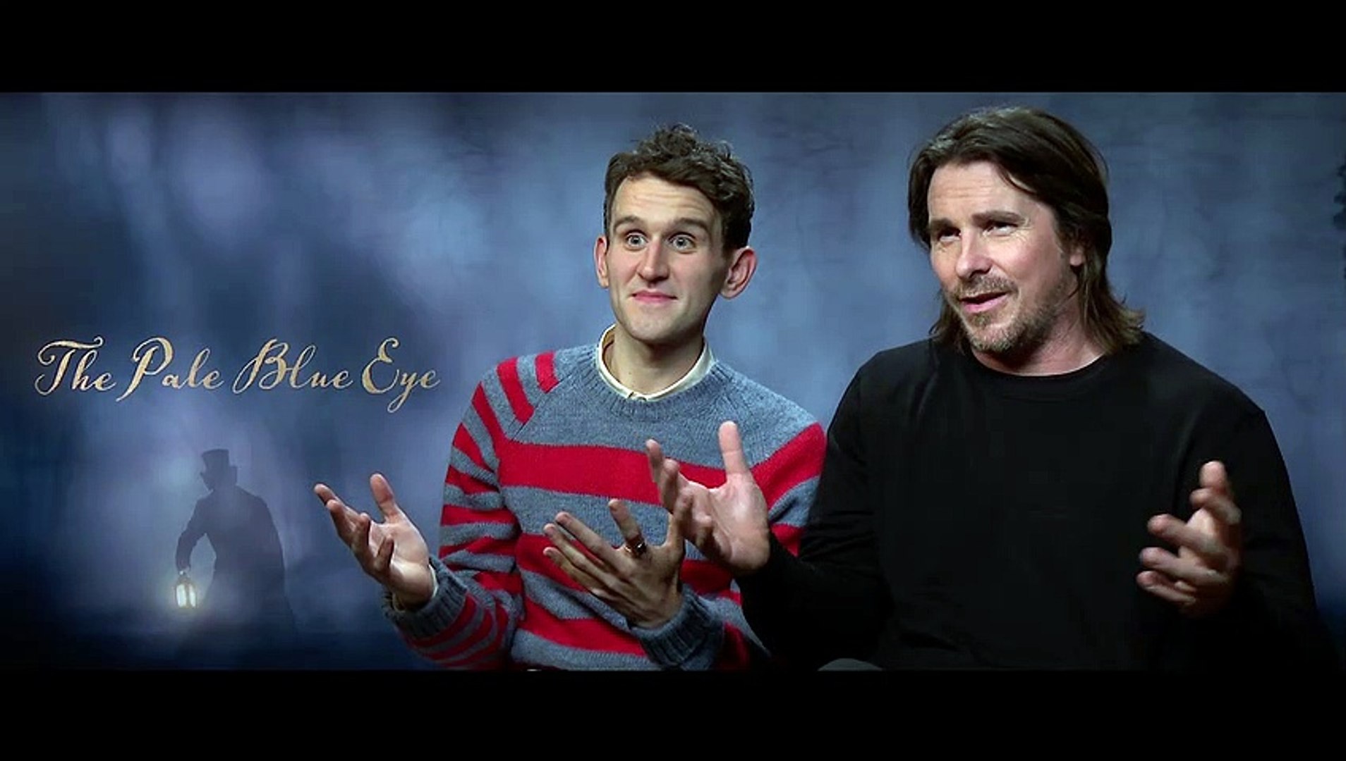 The Pale Blue Eye - Exclusive Interview With Christian Bale & Harry Melling  - video Dailymotion
