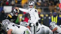 Raiders Bench Derek Carr