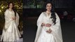 Rushad Rana Ketaki Walwalkar Marriage Reception में Rupali Ganguly Cream Lehenga Look Video Viral ।