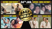 Aryan - Nora Dating, Pathaan Trailer, Kiara- Sidharth's Haldi Sangeet, Gadar 2 1st Look |Top 10 News
