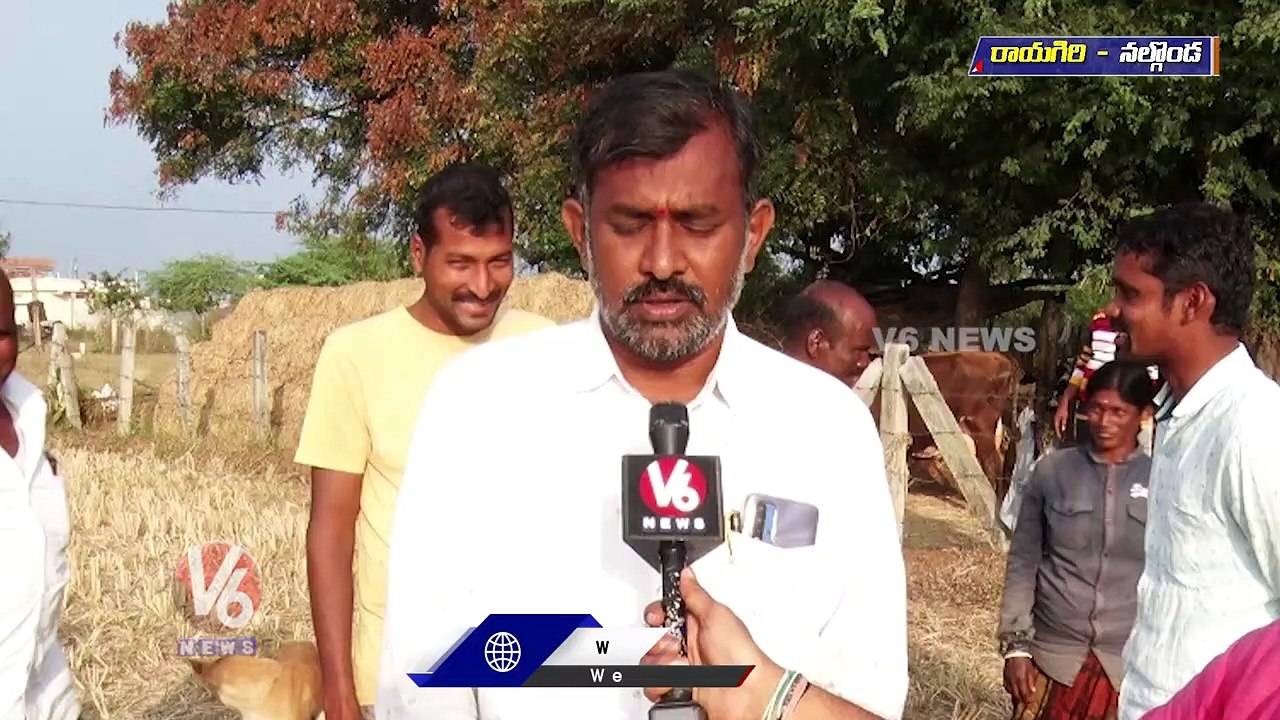 Rayagiri Farmer Pandu Fires On State Govt Over Kaleshwaram Canal  And Ring Road _ Nalgonda _ V6 News