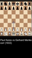 A young Paul Keres loses in his own opening variation