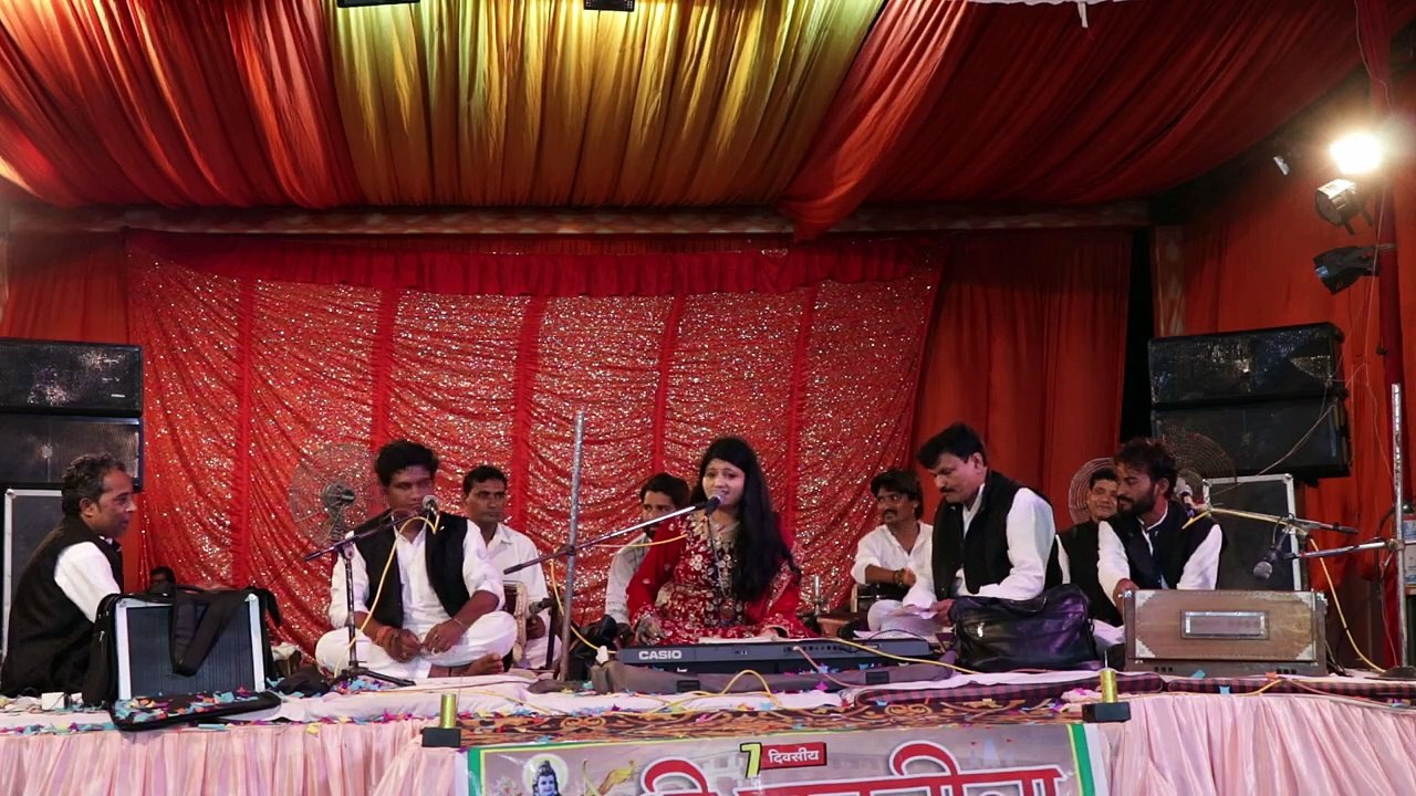 (geeta chishti) [ghazal] mela qawwali night   ramleela  manch bithoor