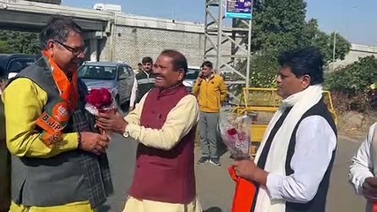 भाजपा प्रदेश अध्यक्ष पूनिया वागड़ में, कार्यकर्ताओं ने किया स्वागत