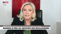 Le message de Marine Le Pen aux boulangers - Regardez