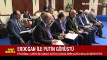 Cumhurbaşkanı Erdoğan, Putin ile görüştü: Doğal gaz merkezi ve Suriye mesajları