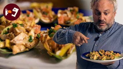 La ensalada de alcachofas de los hermanos Torres