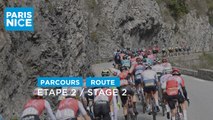 Découvrez le parcours / Discover the route - Etape 2 / Stage 2 - #ParisNice2023