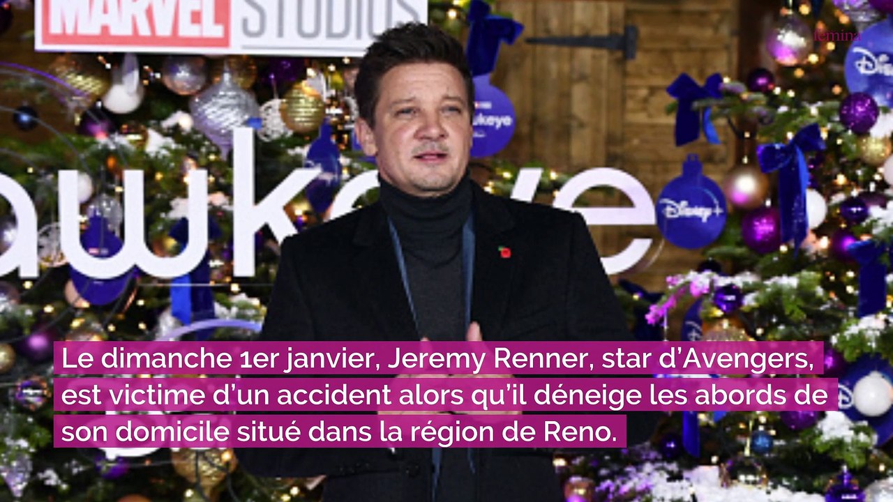 Jeremy Renner, jambes écrasées par une déneigeuse : « Je suis trop amoché pour écrire »… L’acteur d’ « Avengers » brise le silence
