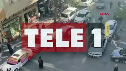 Suriyeliler sokak ortasında tekme tokat birbirine girdi