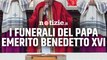 Funerali del papa emerito Benedetto XVI, Bergoglio: 