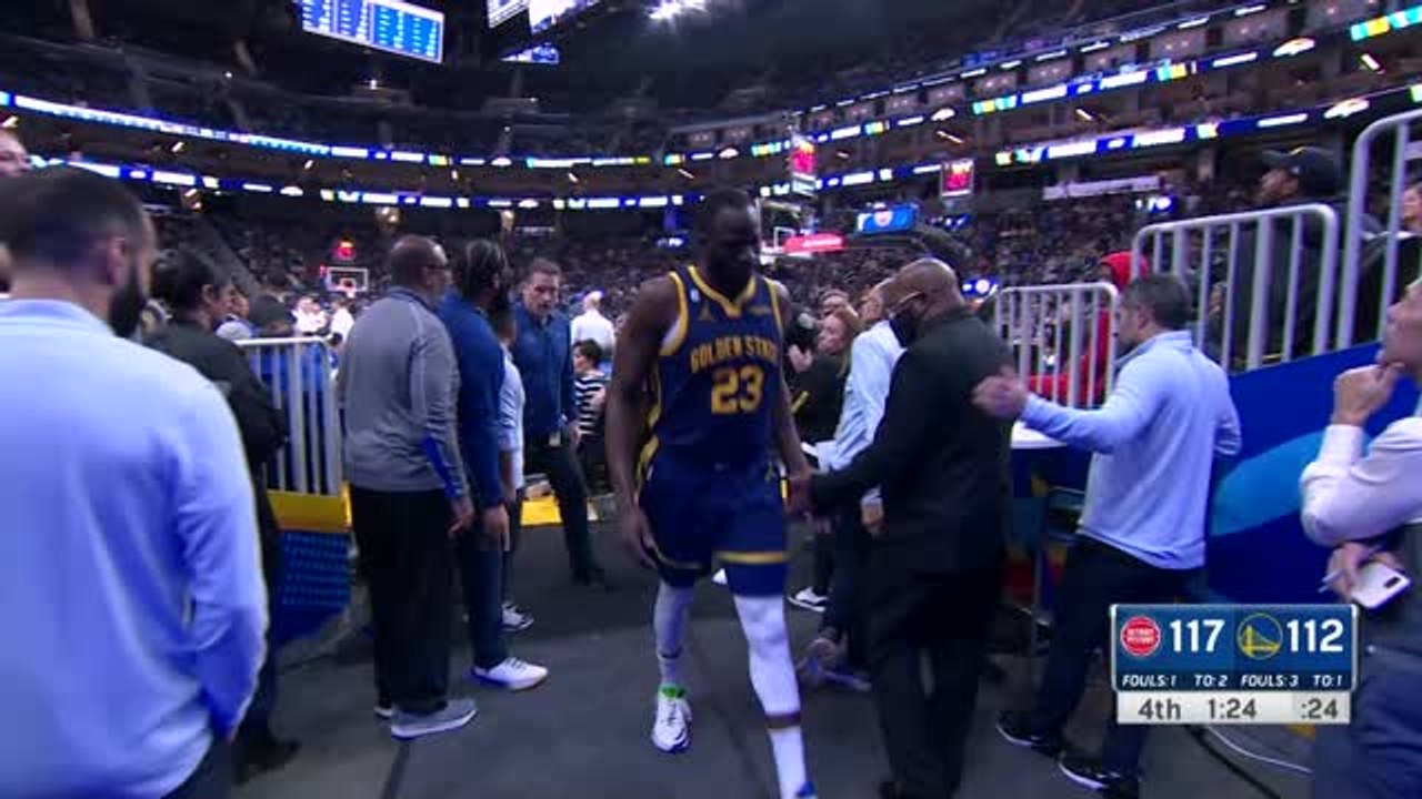 Insane finish as the Pistons pip the Warriors at the buzzer
