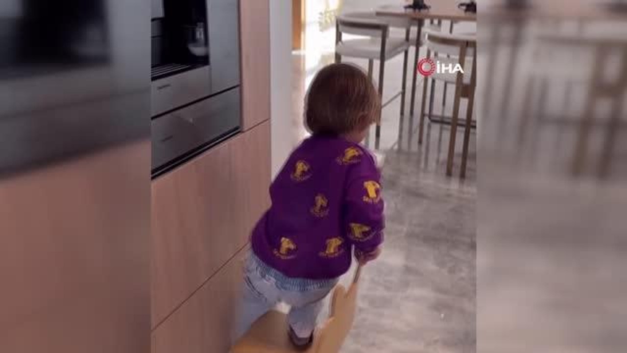 Boyundan büyük motosikletleri kullanan Zayn, bu kez de dronla kahve servisi yaptı