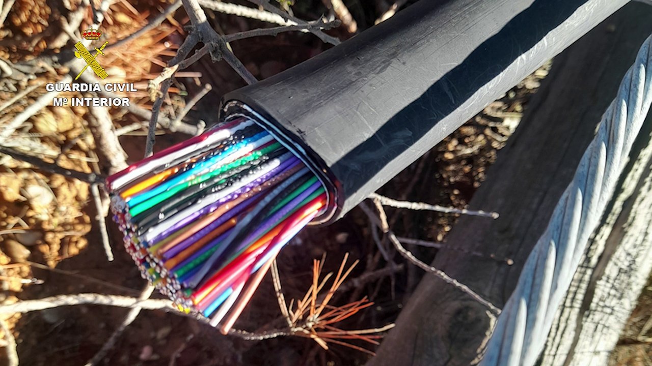 Desarticulada una banda dedicada al robo de cable de cobre que actuó en Segovia