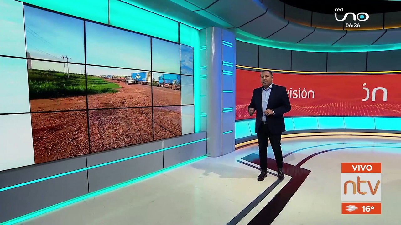 Flujo de salida de buses en la terminal Bimodal, se reduce por bloqueos de carreteras en Santa Cruz