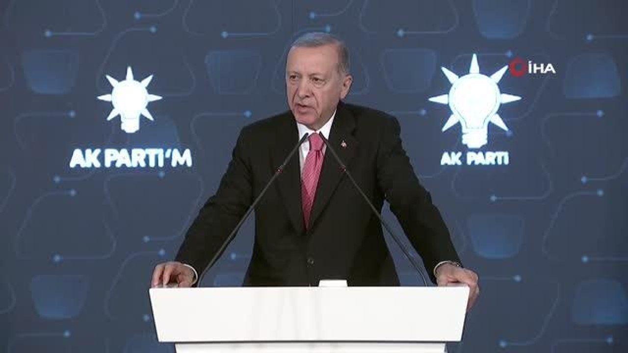 Cumhurbaşkanı Erdoğan: " Yarın seçim olacakmış gibi gece gündüz demeden çalışıyoruz"