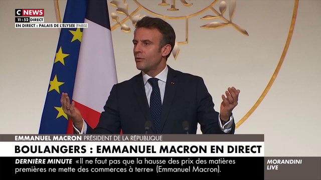 Voeux aux boulangers - Emmanuel Macron s'agace lors de son discours: J'en ai ras-le-bol des numéros vers dans tous les sens - Regardez