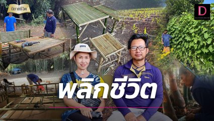 สองผัวเมียไม่ท้อร่วมใจพลิกชีวิต รื้อสวนไผ่ทำเฟอร์นิเจอร์รายได้งาม | นิยายชีวิต เดลินิวส์ 08/01/66