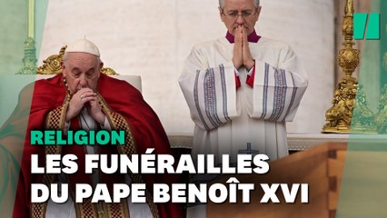 Download Video: Aux obsèques de Benoît XVI, le Pape François rend hommage à son prédécesseur