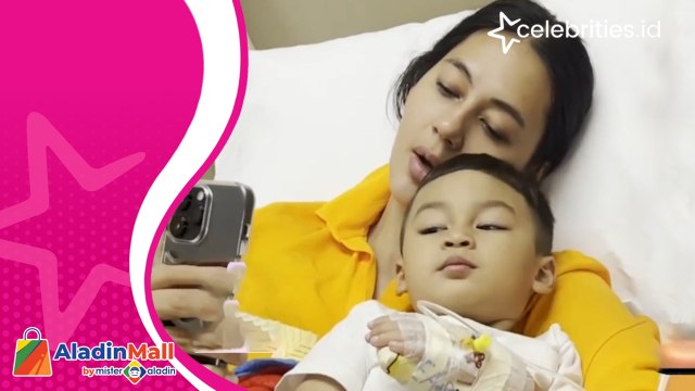 Demam Tinggi, Paula Verhoeven dan Kiano Tiger Wong Dirawat di Rumah Sakit