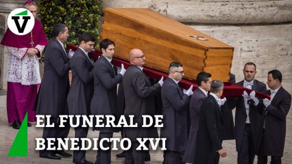 Así ha sido el funeral de Benedicto XVI en la plaza de San Pedro