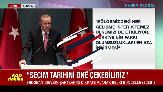 Erdoğan'dan Suriye ile görüşme açıklaması: Gelişmelere göre önce bakanlar, sonra liderler olarak bir araya geleceğiz