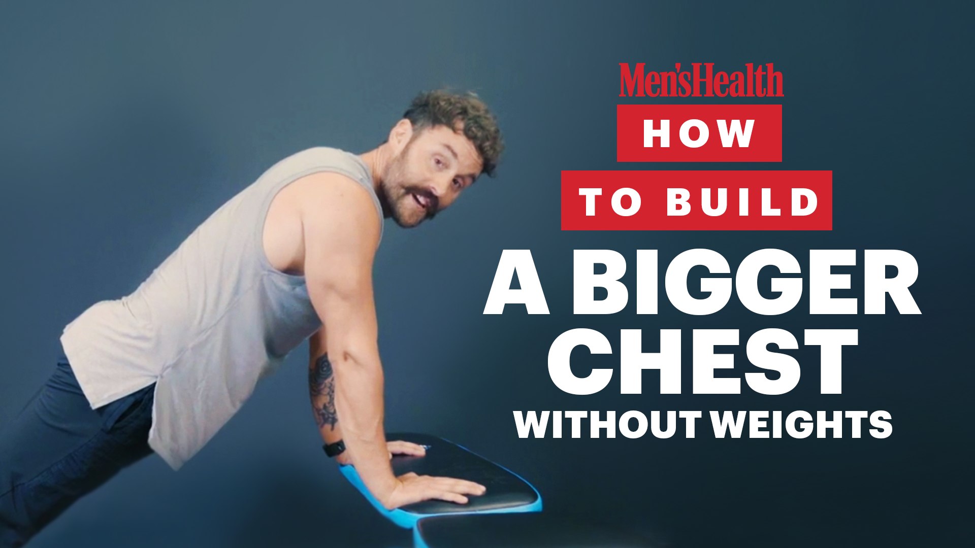 How To Build A Bigger Chest Without Lifting Weights - video