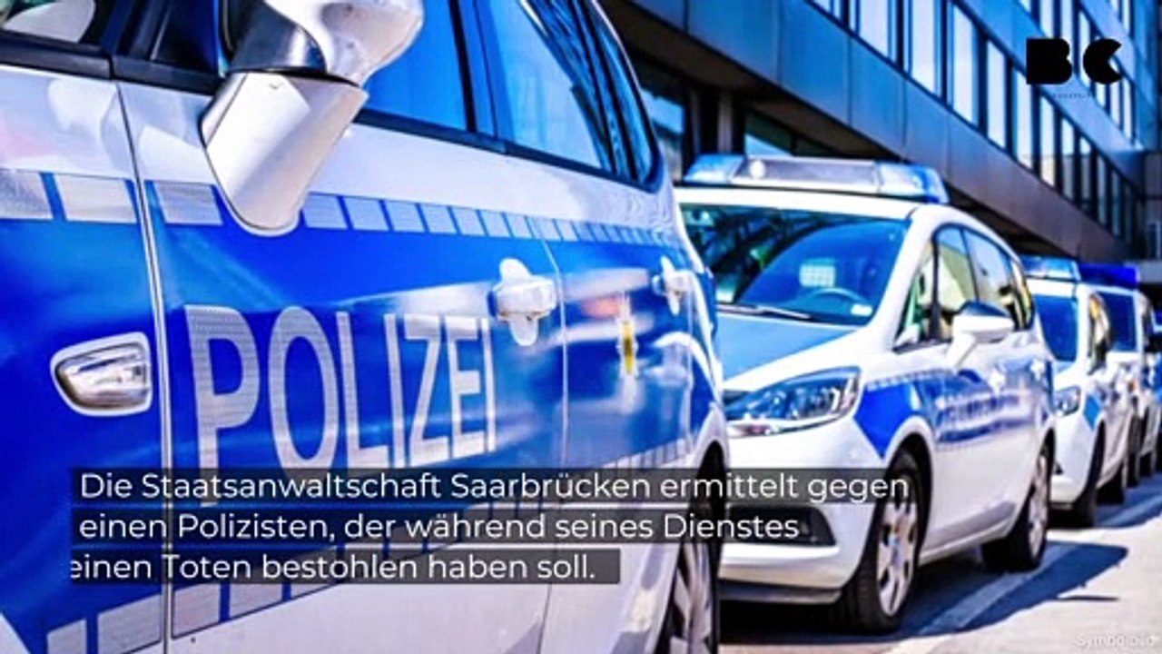 Im Dienst: Polizist beklaut Toten