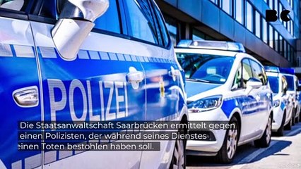Im Dienst: Polizist beklaut Toten