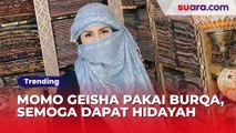 Cantiknya Momo Geisha Pakai Burqa di Dubai, Warganet: Semoga Dapat Hidayah