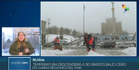 Rusia vaticina fuertes heladas por ola glacial