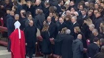 La reina Sofía asiste al funeral de Benedicto XVI