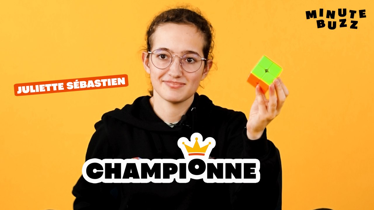 Rencontre avec Juliette, Championne de France de Rubik's Cube à une seule main 