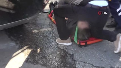 Kursiyer araçla takla attı, eğitmen kaçtı