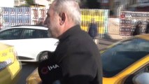 Denetimde ceza kesilen taksicinin “Ceza yemedim, sizler uyduruyorsunuz” yalanı kamerada