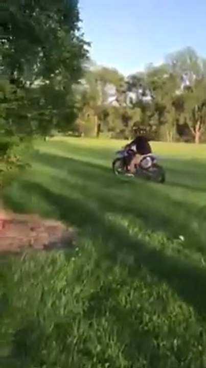 Funny motocycle
