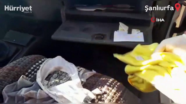 Roma ve Bizans dönemlerine ait olduğu değerlendirilen 224 sikke ele geçirildi