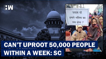 "Can't Uproot More Than 50,000 People In Just 7 Days": SC Stays Eviction of Haldwani Families