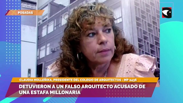 Detuvieron a un falso arquitecto acusado de una estafa millonaria