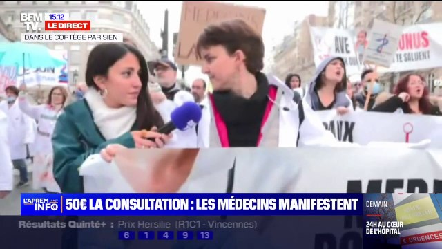 Le système est au bord de l'implosion : l'alerte de ce médecin du Gard lors de la manifestation des médecins généralistes à Paris