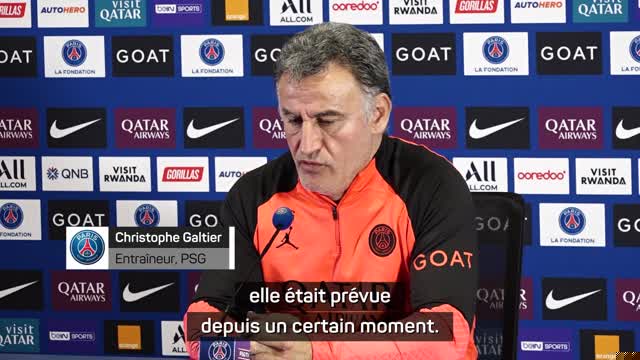 PSG - Galtier : "L'absence de Neymar était prévue depuis un certain moment"